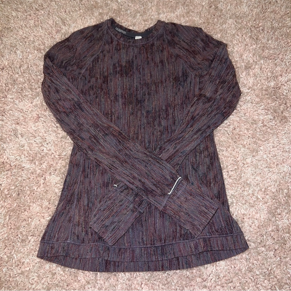 Lululemon It’s Rulu Run Long-Sleeve Shirt Size 4